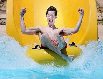 Waterslide Ride in Big Bear