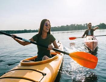 Kayaking on Big Bear Lake
