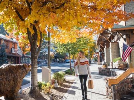 Big Bear Village Shopping