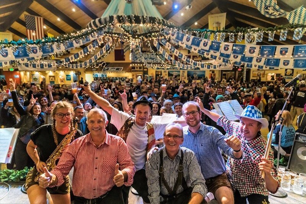 big bear Oktoberfest celebration